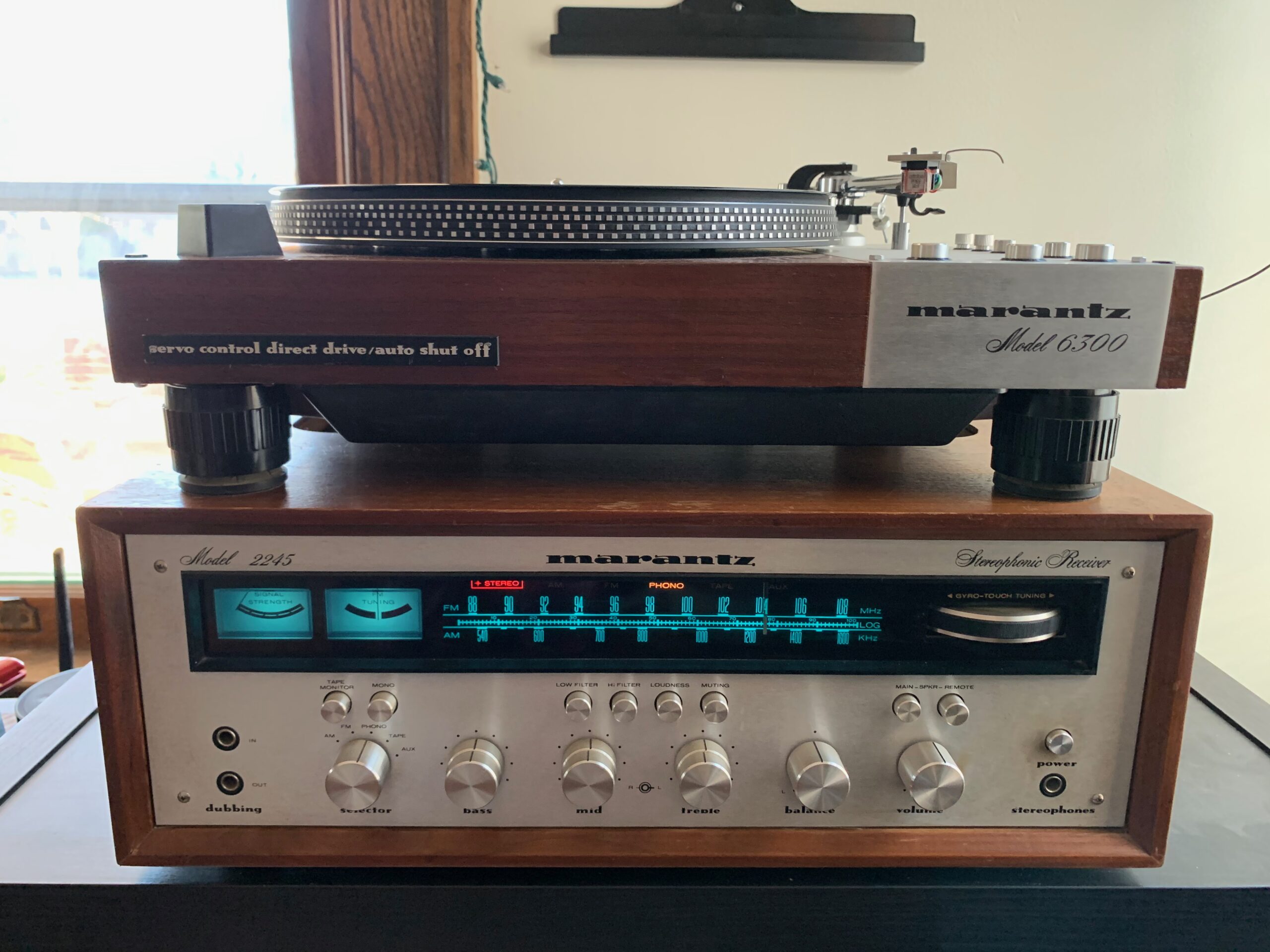 Marantz 6300 & Marantz 2245